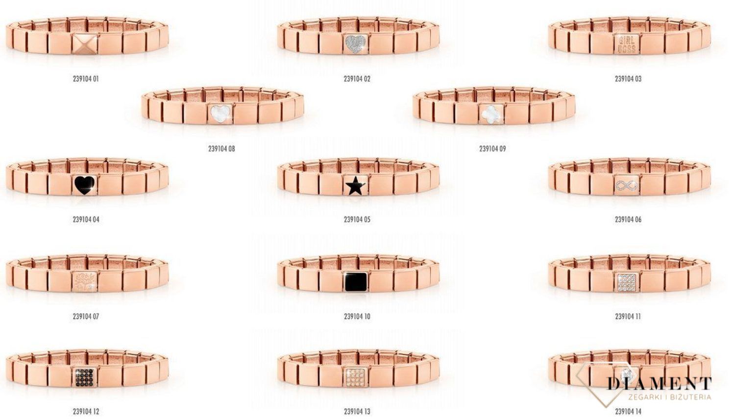 Nomination zawieszka różowe złoto 'Biała cyrkonia' 230604 01 Zawieszki Nomination ✓ Wyjątkowy prezent ✓ Nomination ✓ Bransoletka Nomination ✓ Bransoletka ze stali ✓ Gwarancja najniższej ceny (1).jpg